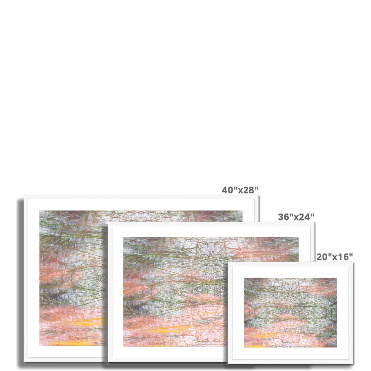 Energy Field | Framed & Mounted Print
